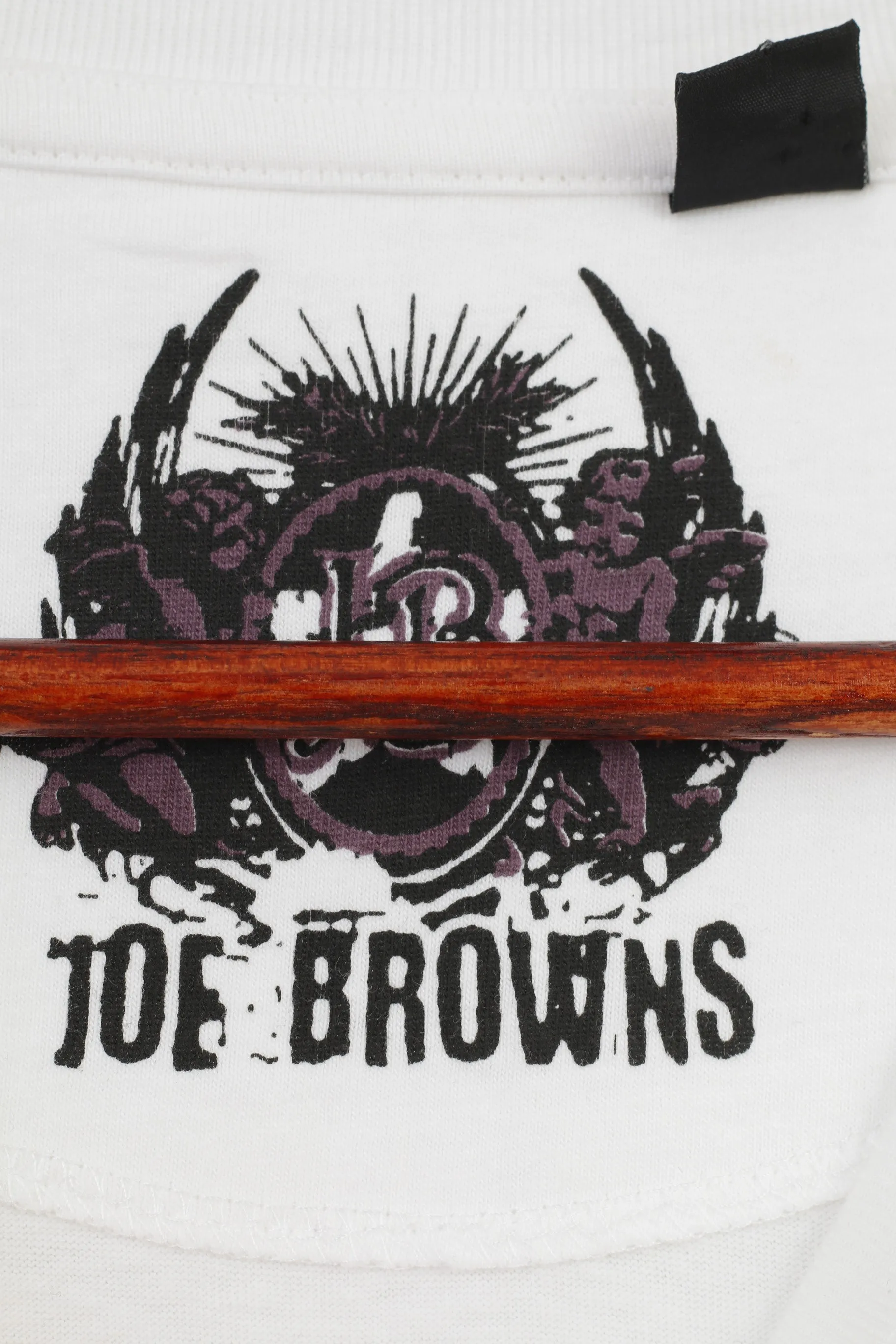 Joe Browns Men 3XL T-Shirt White Cotton Graphic Michael Jackson Crew Neck Top