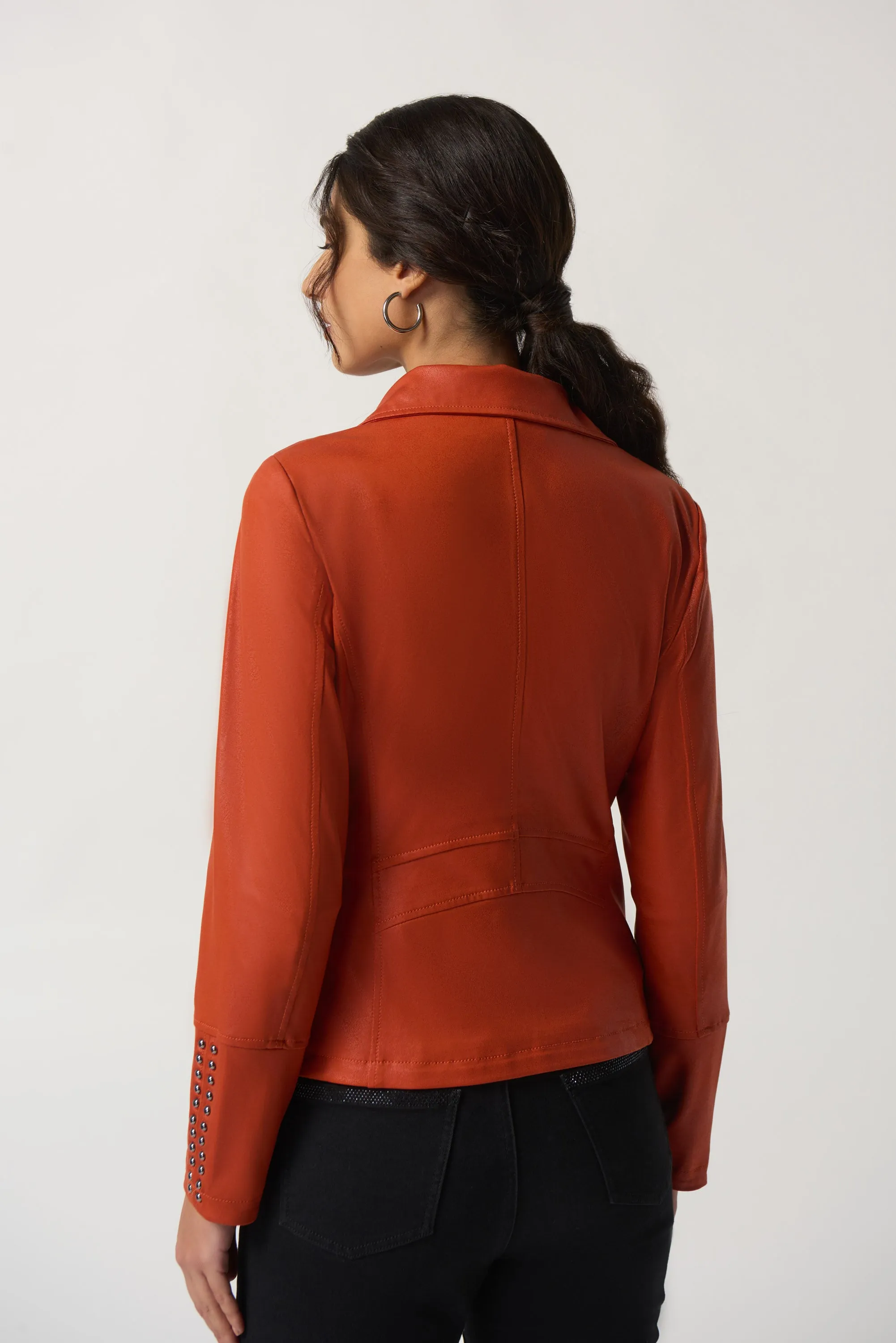 Joseph Ribkoff - Notched Collar Jacket - 233926 - Tandoori