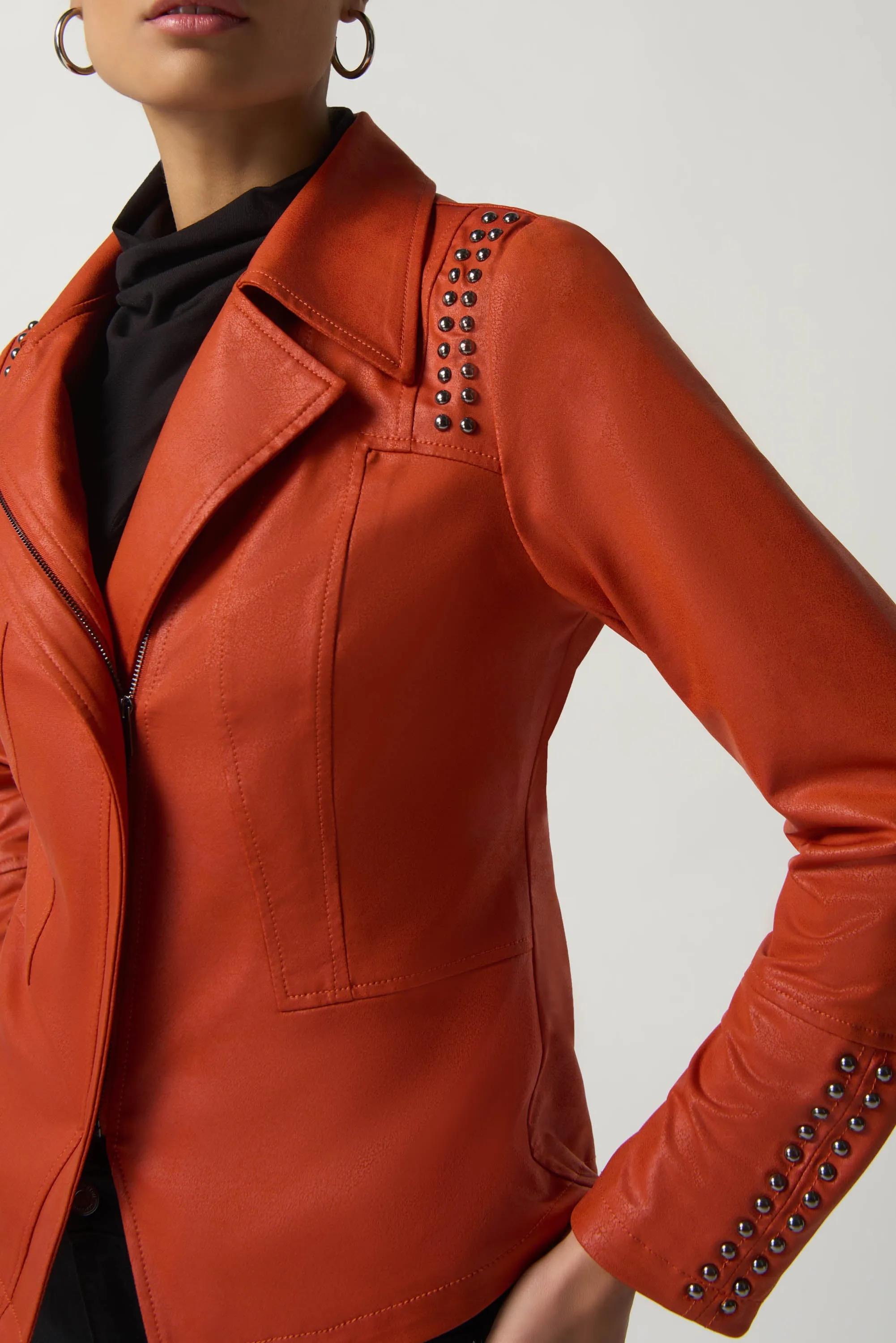 Joseph Ribkoff - Notched Collar Jacket - 233926 - Tandoori