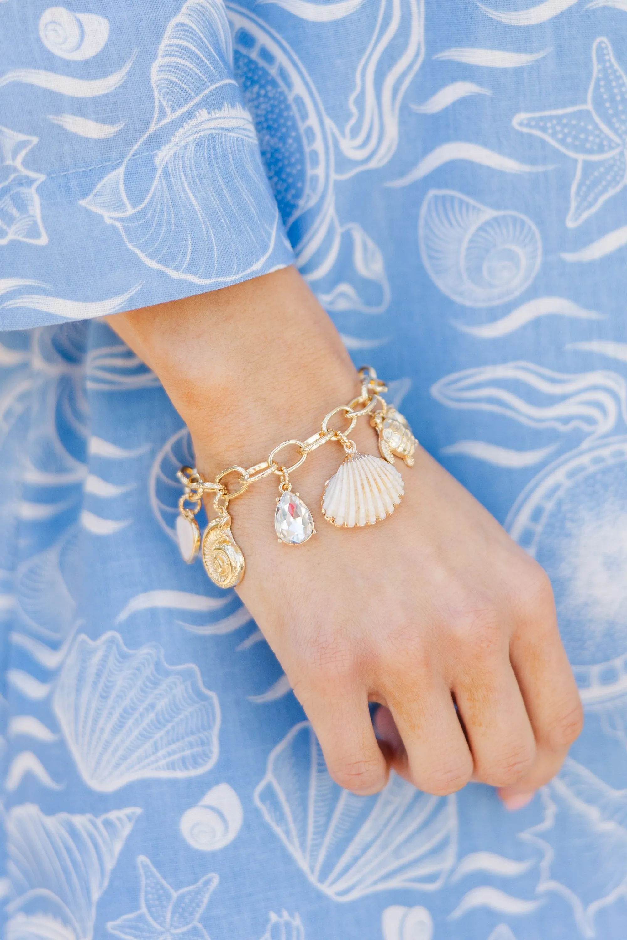Just One Chance Gold Bracelet