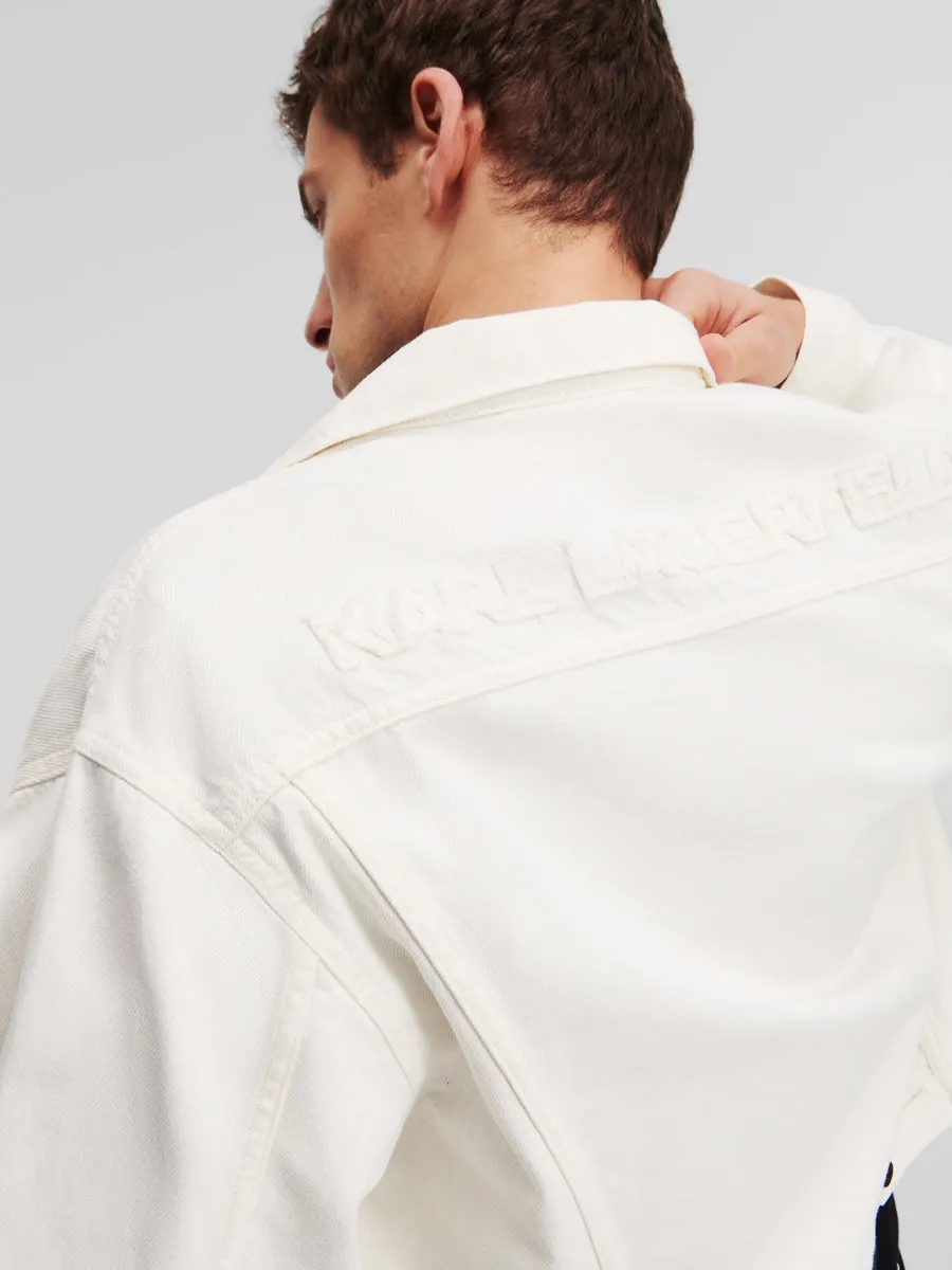 KARL LOGO DENIM JACKET