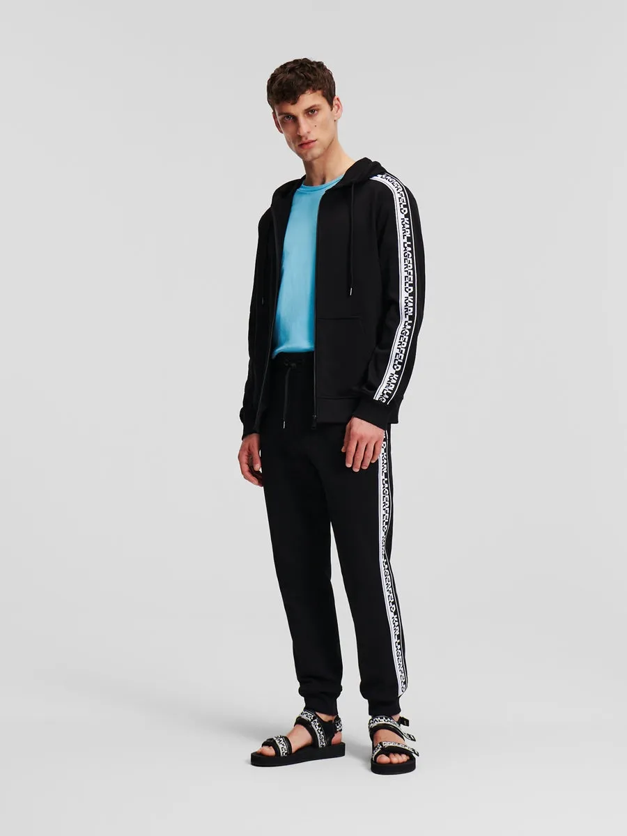 KARL LOGO TAPE SWEATPANTS