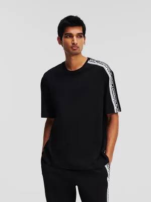 KARL LOGO TAPE T-SHIRT