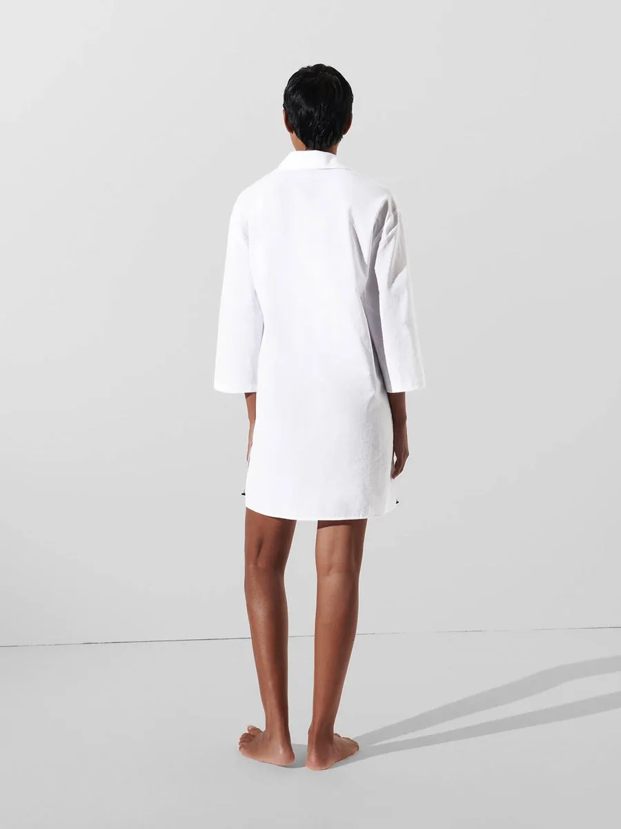 KARL SIGNATURE BEACH SHIRT DRESS