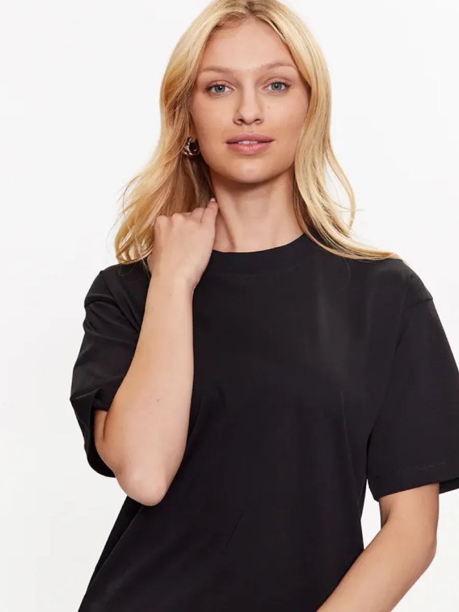KARL SIGNATURE HEM T-SHIRT DRESS