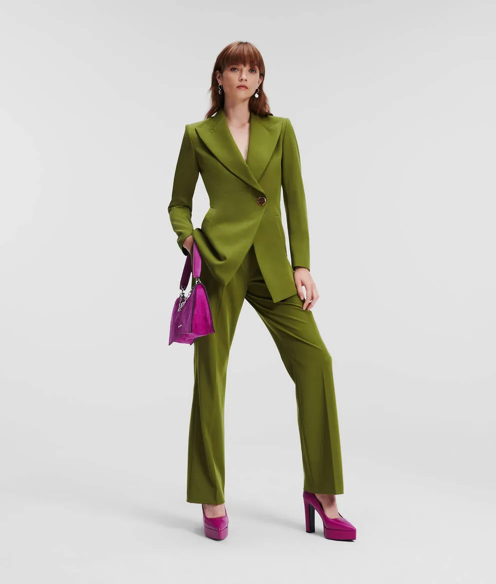 KARL STAMP TAILORED BLAZER