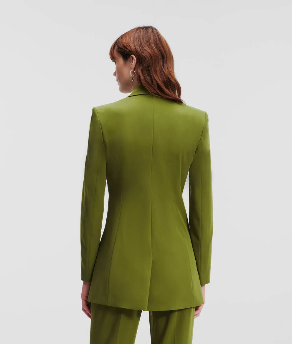 KARL STAMP TAILORED BLAZER