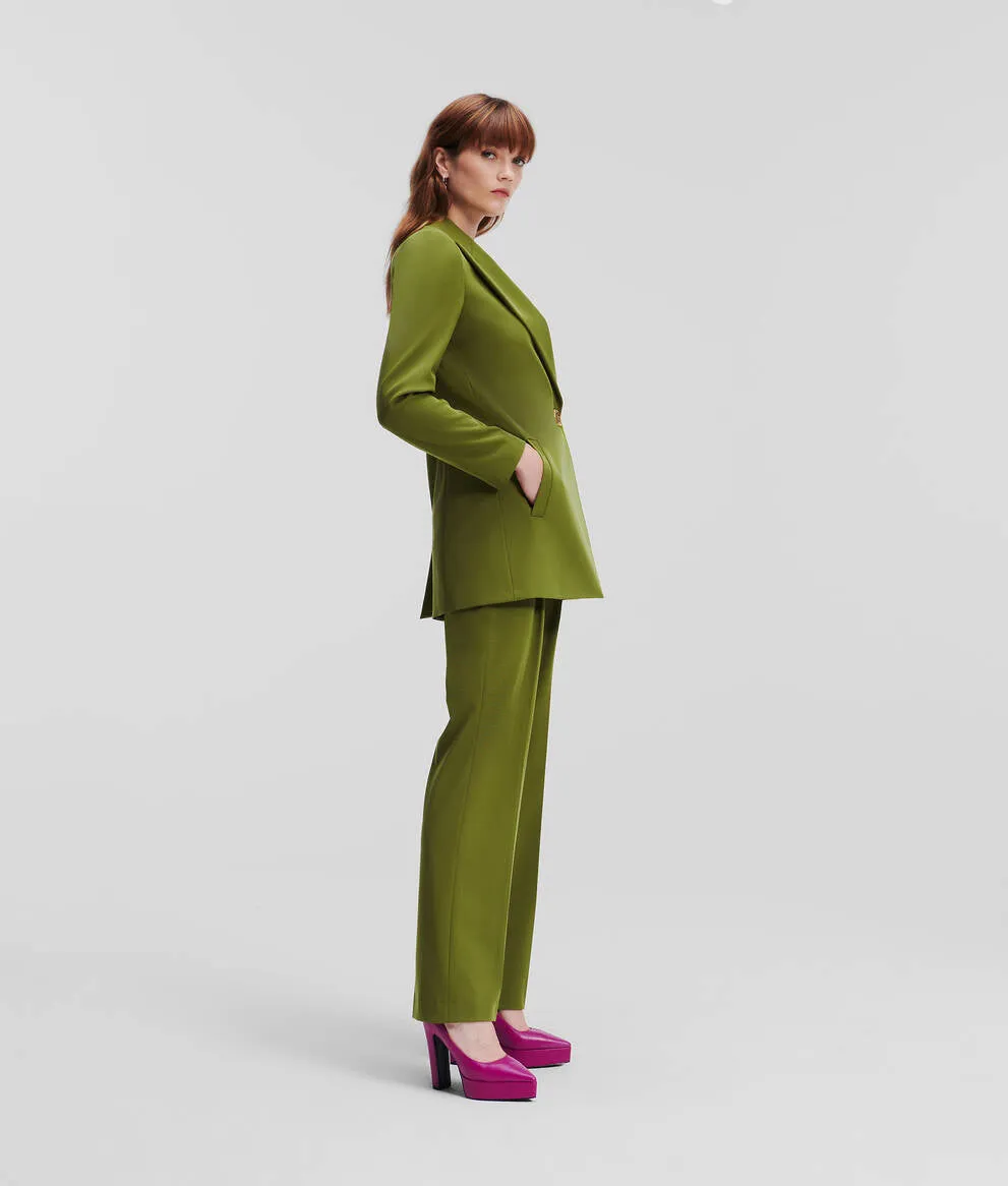 KARL STAMP TAILORED BLAZER