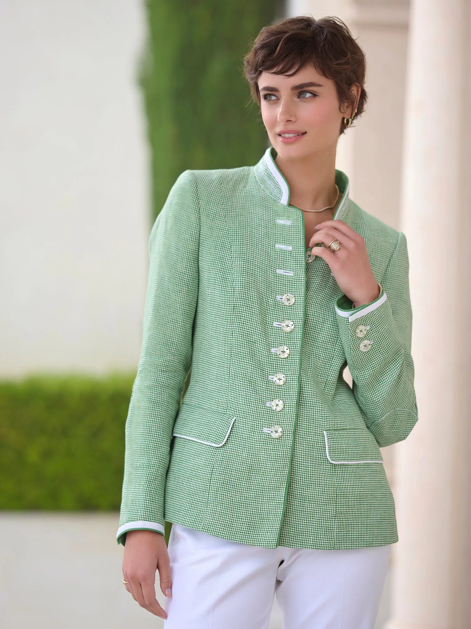 Katharina Linen Jacket
