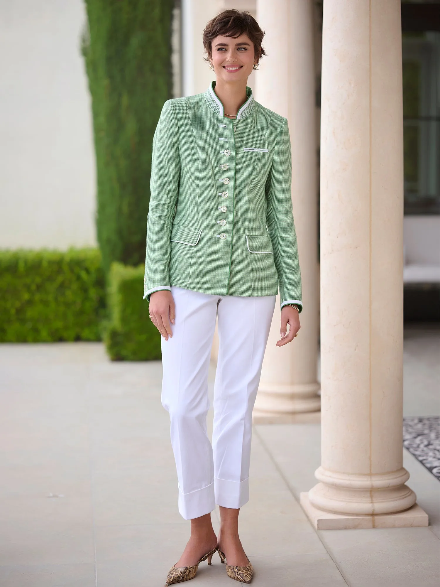 Katharina Linen Jacket