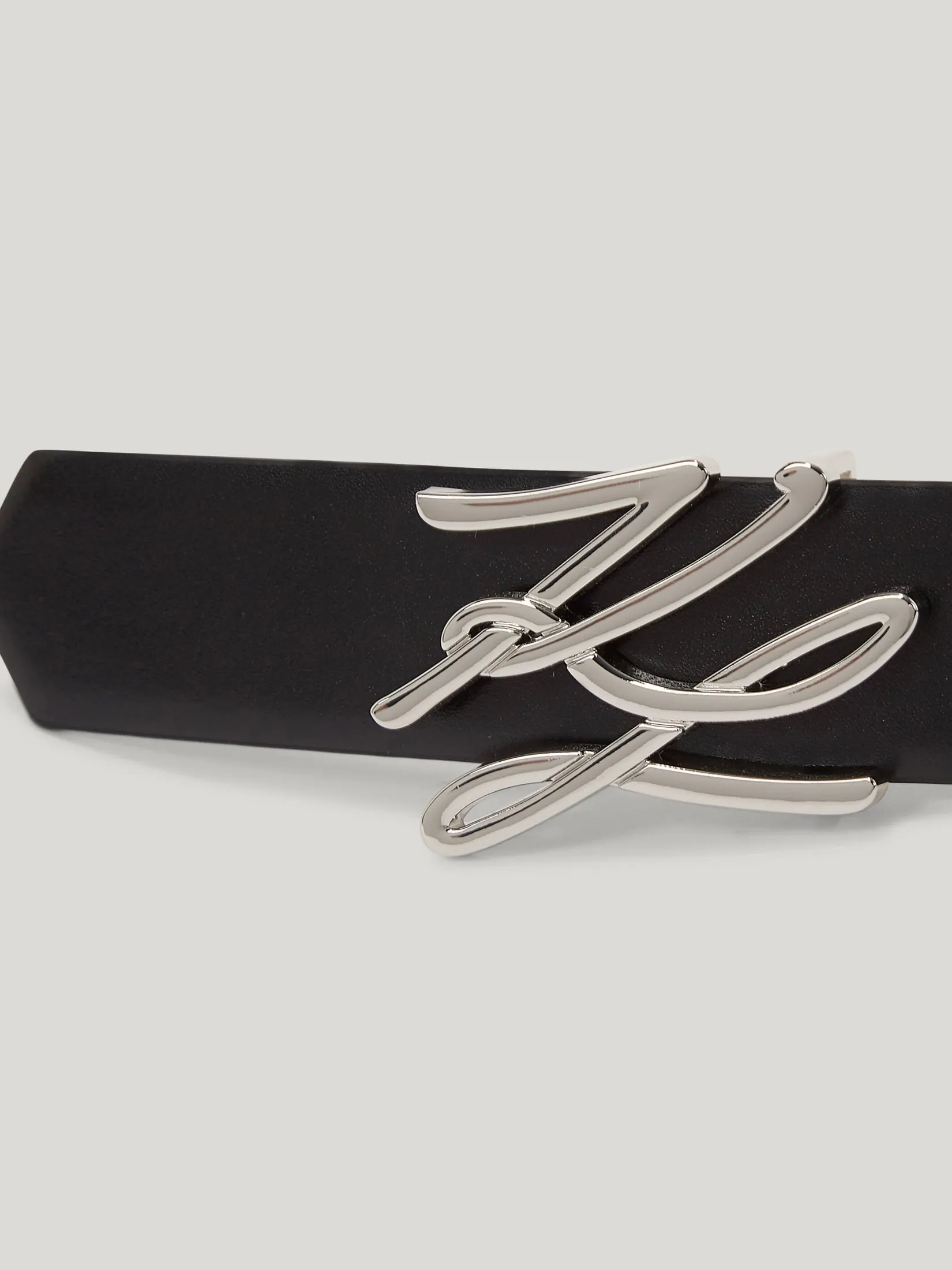 K/AUTOGRAPH REVERSIBLE BELT BLACK