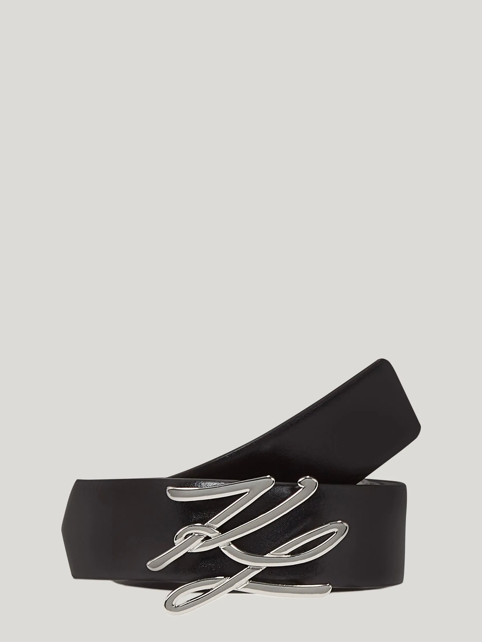 K/AUTOGRAPH REVERSIBLE BELT BLACK