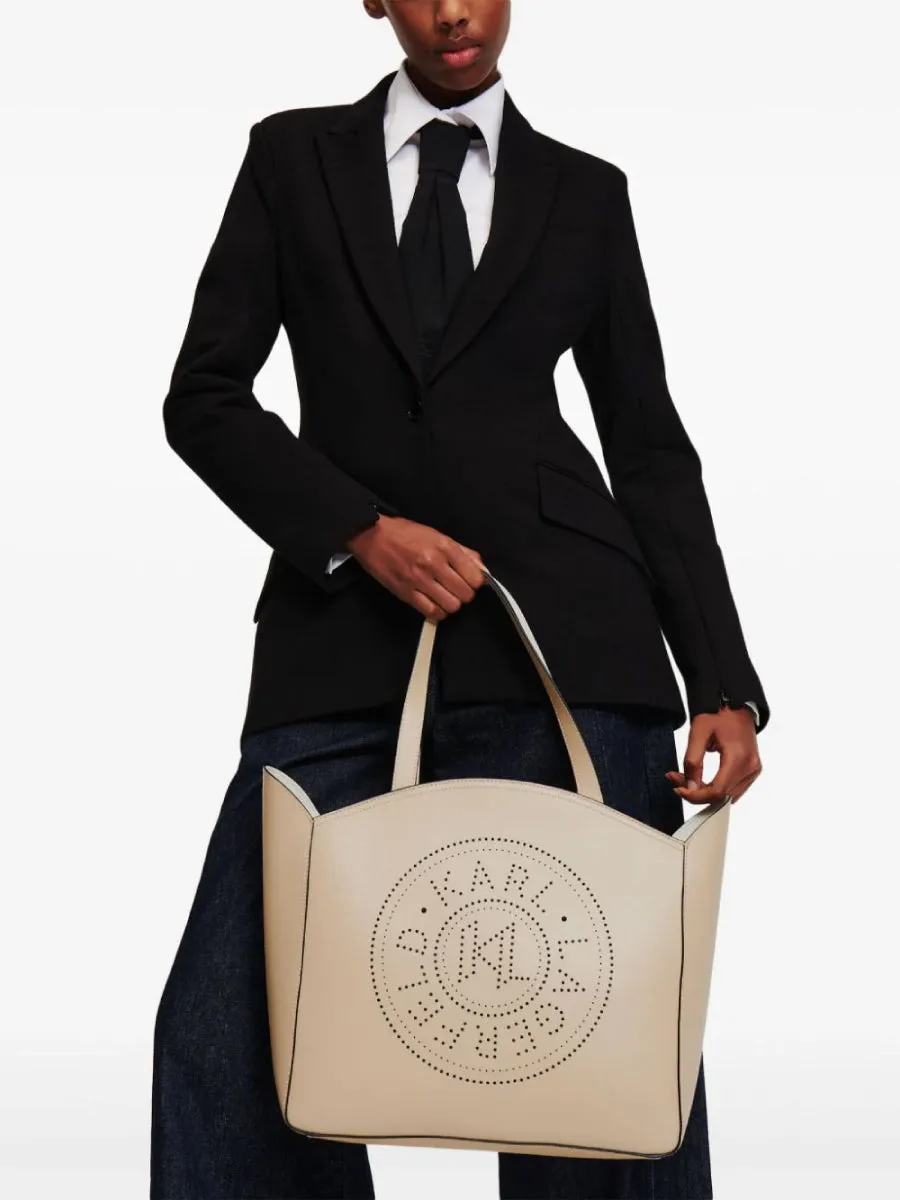 K/CIRCLE LARGE PERFORATED TOTE BAG