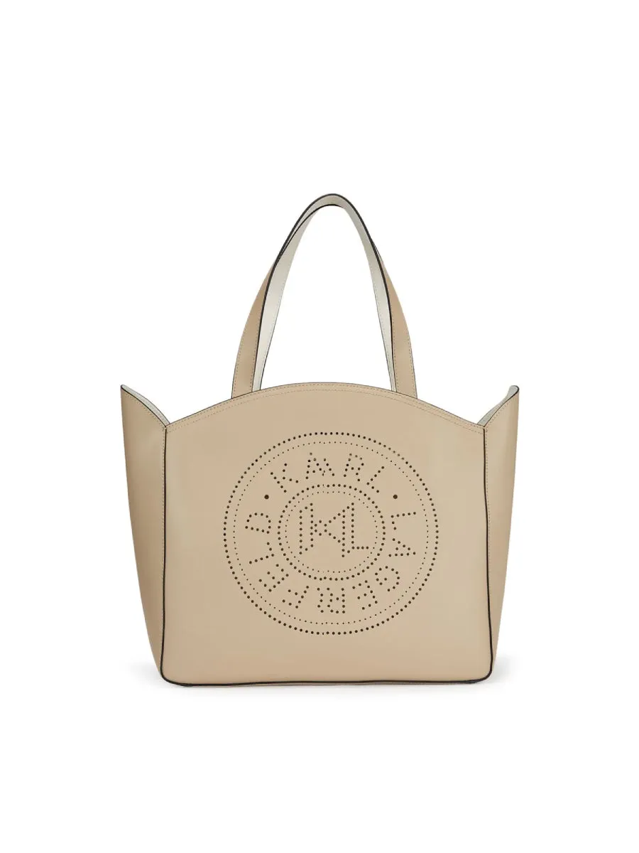 K/CIRCLE LARGE PERFORATED TOTE BAG