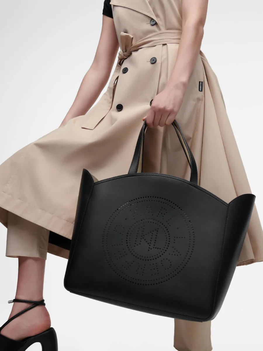 K/CIRCLE LARGE PERFORATED TOTE BAG