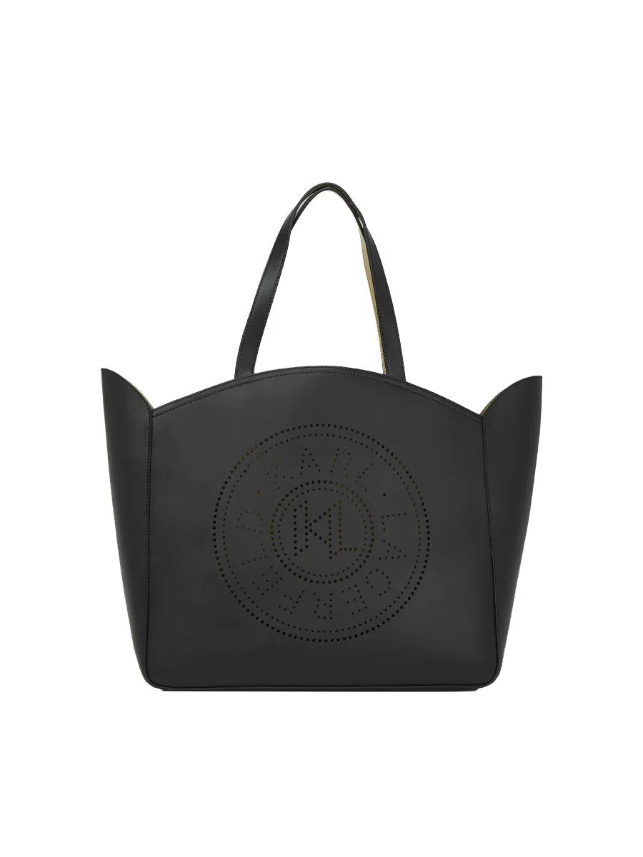 K/CIRCLE LARGE PERFORATED TOTE BAG