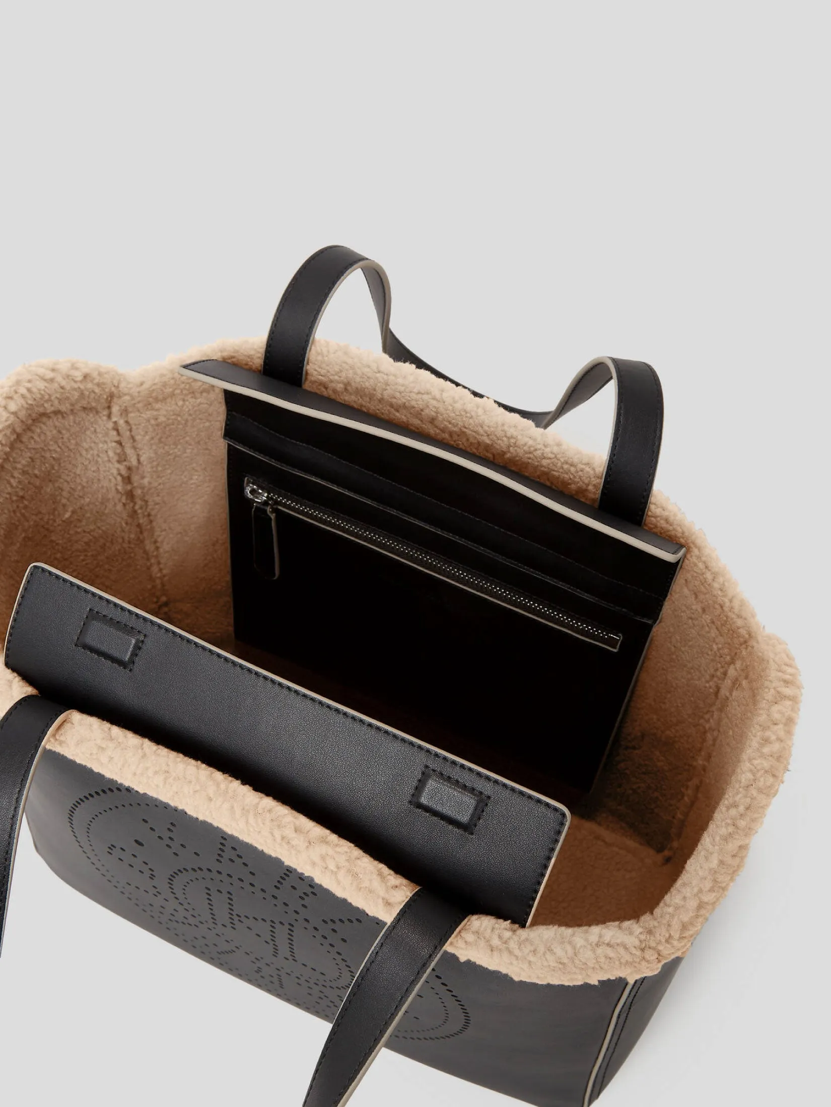 K/CIRCLE SP LG TOTE SHEARLING