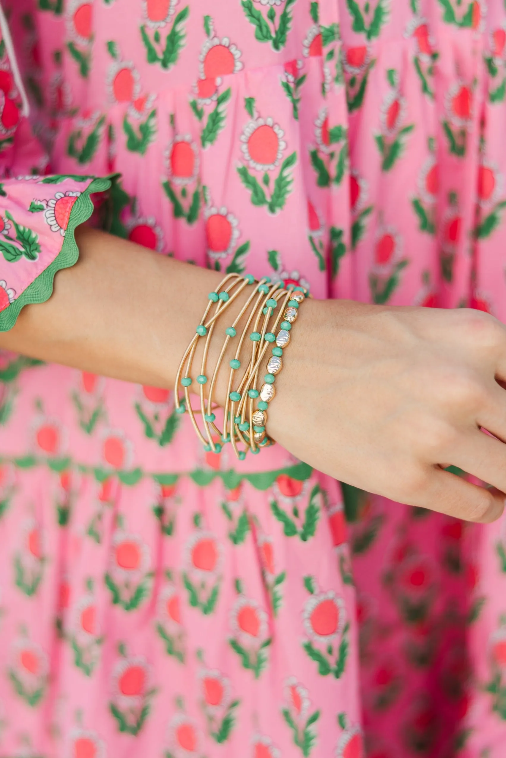 Keep It Up Turquoise Blue Bracelet