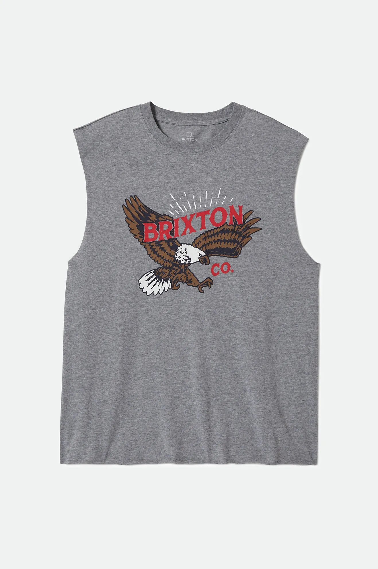 Keller Muscle Tank Top - Heather Grey Brixton