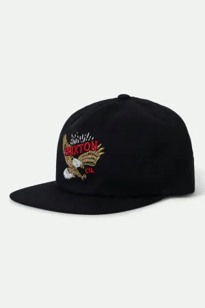 Keller Snapback - Black Brixton