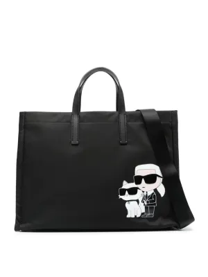 K/IKONIK 2.0 NYLON LARGE CROSSBODY TOTE