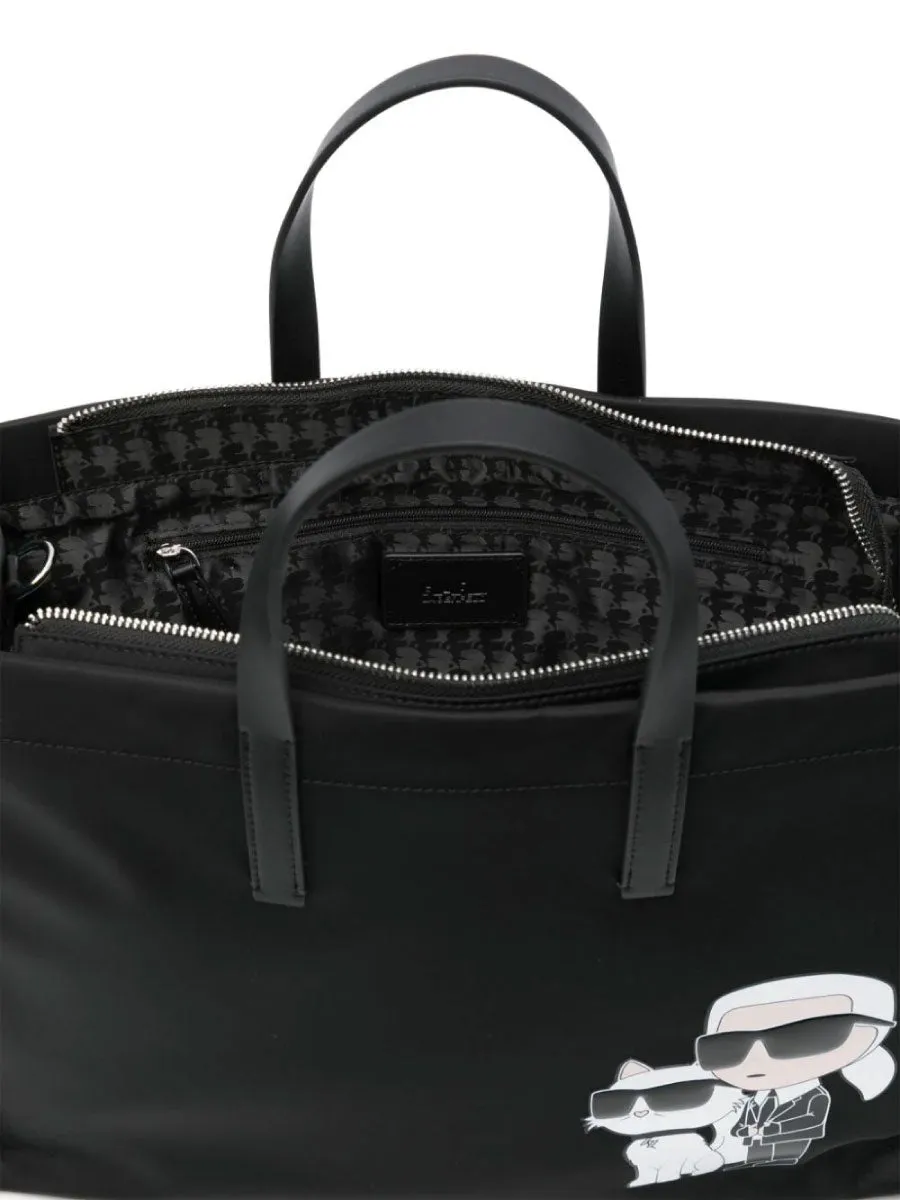 K/IKONIK 2.0 NYLON LARGE CROSSBODY TOTE