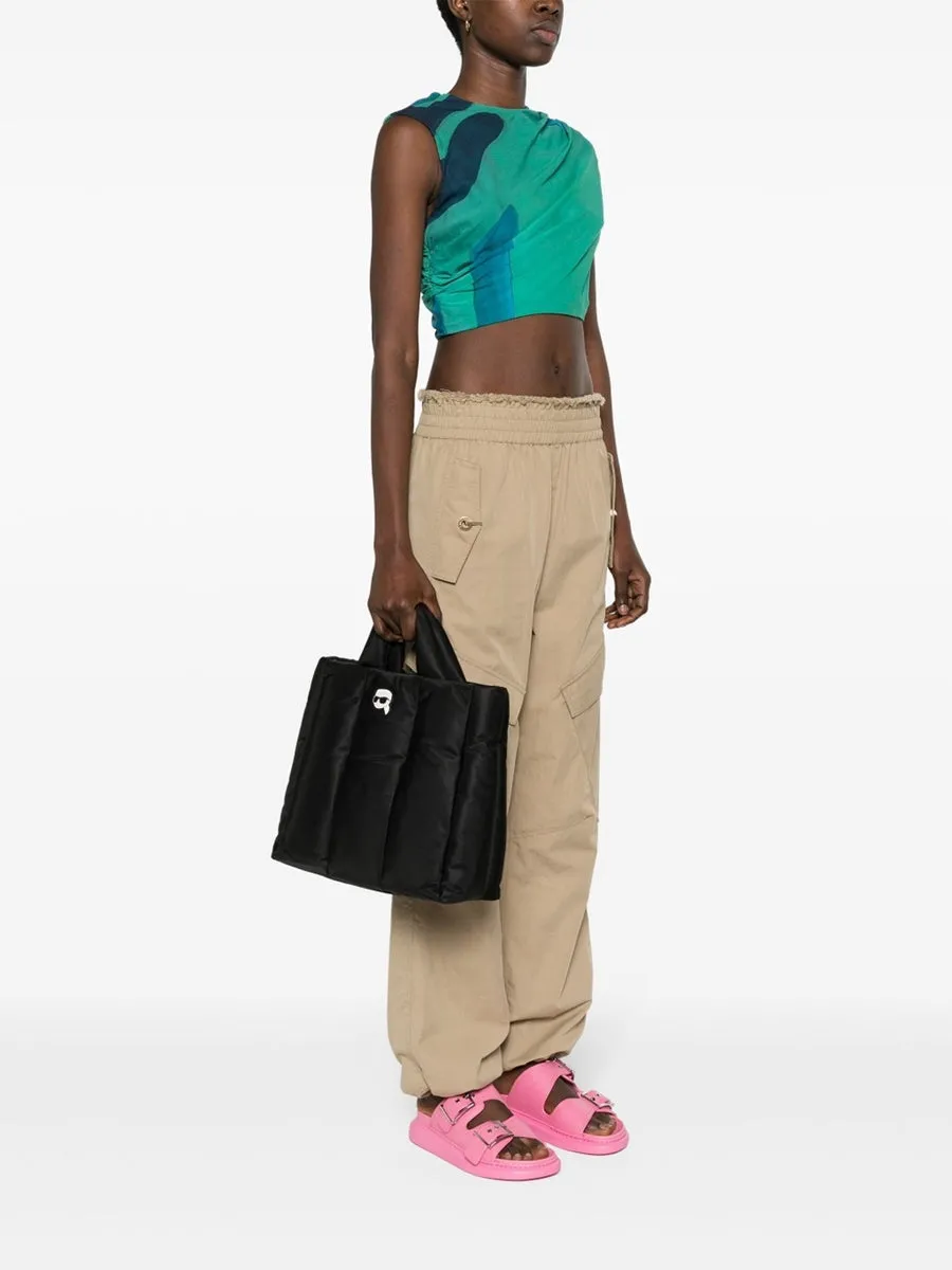 K/IKONIK 2.0 NYLON PUFF MEDIUM TOTE