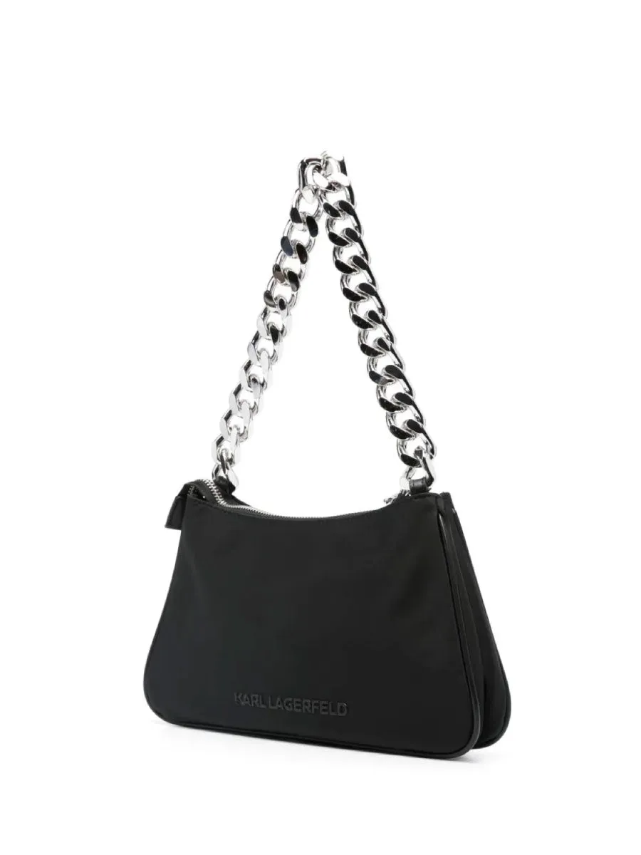 K/IKONIK 2.0 NYLON SMALL CHAIN SHOULDER BAG