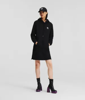 K/IKONIK HOODED SWEAT DRESS