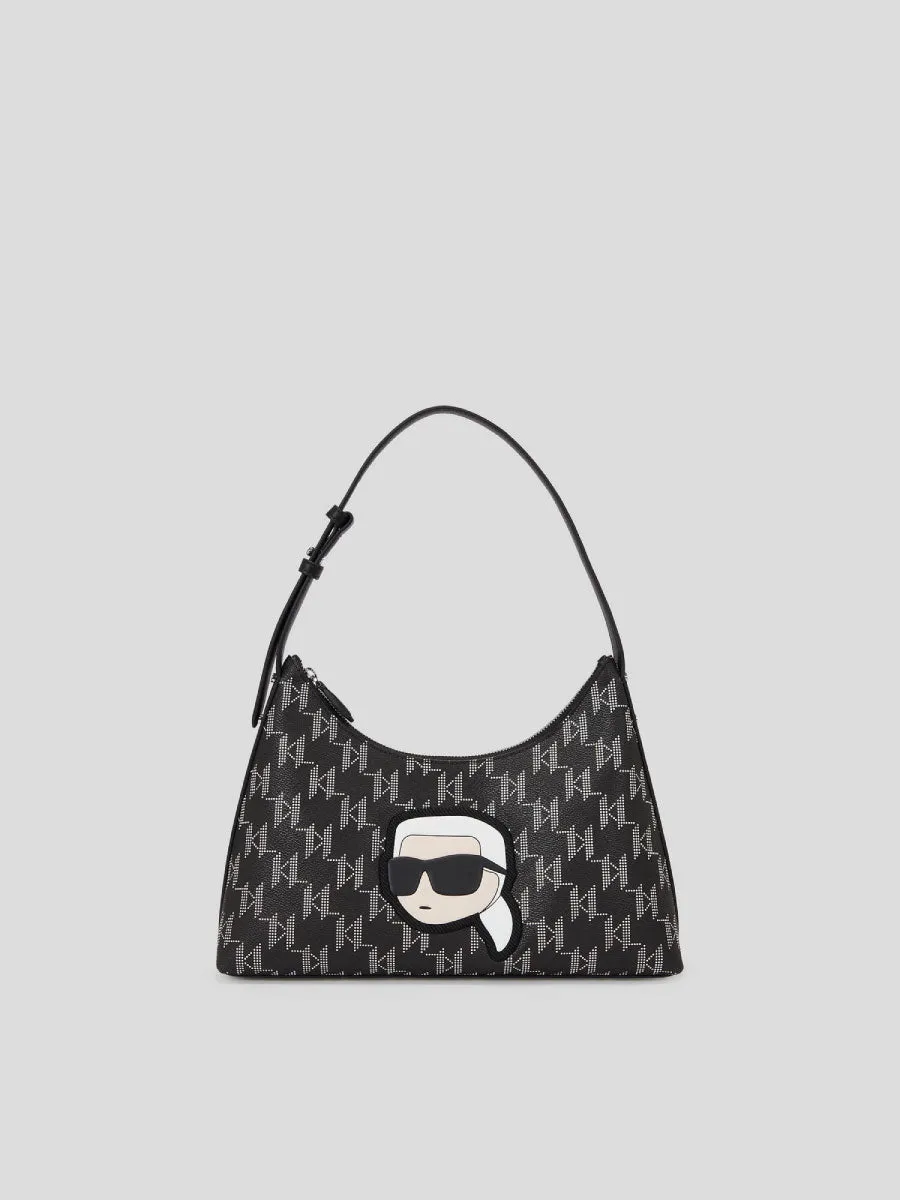 K/IKONIK MONOGRAM SHOULDER BAG