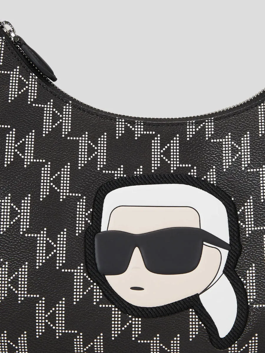 K/IKONIK MONOGRAM SHOULDER BAG