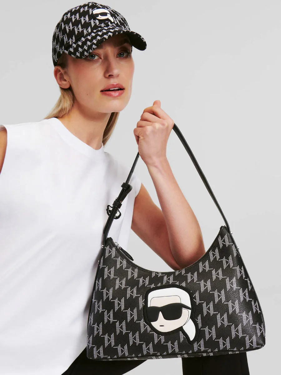 K/IKONIK MONOGRAM SHOULDER BAG
