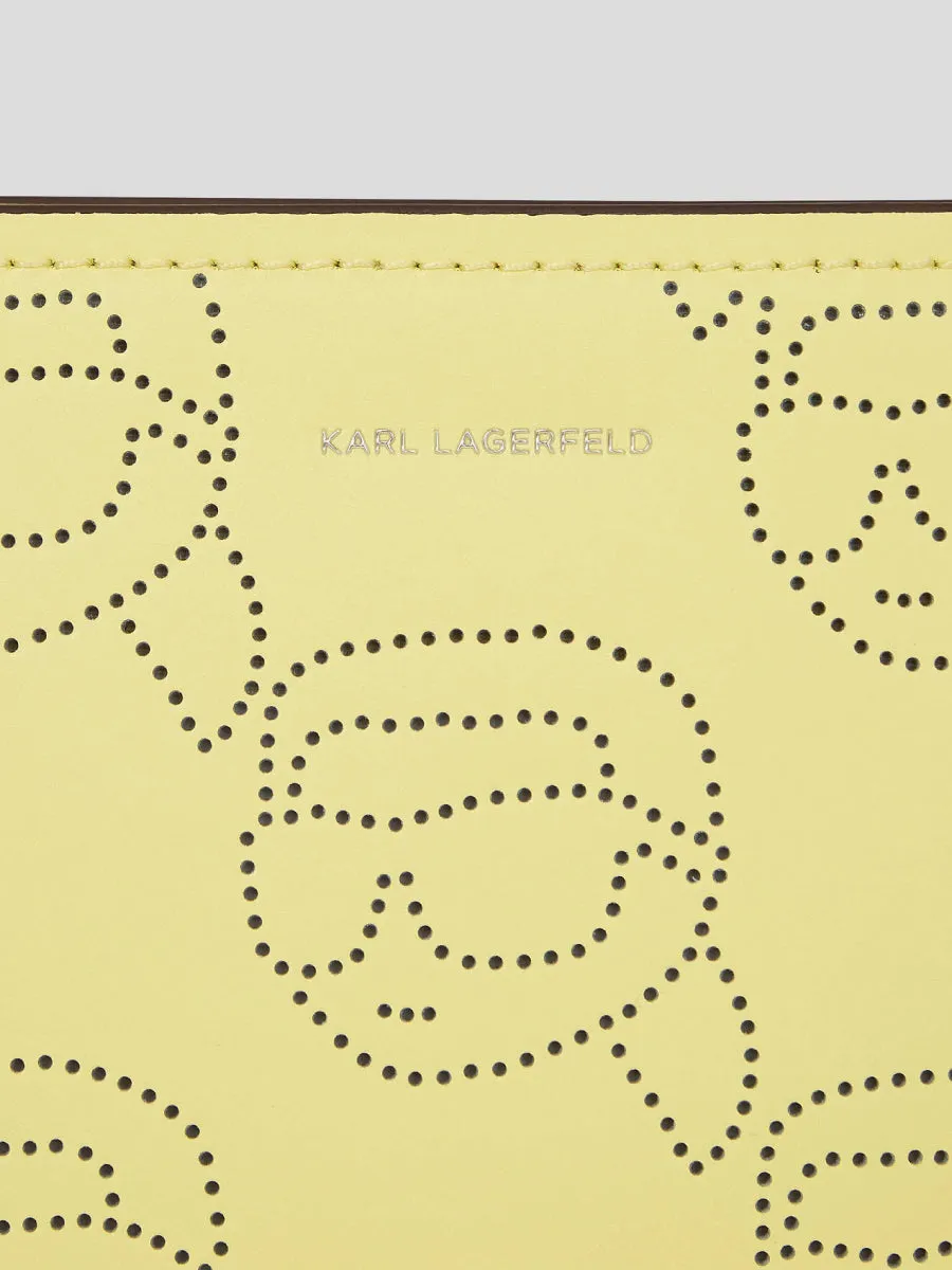 K/IKONIK PERFORATED SHOULDER BAG