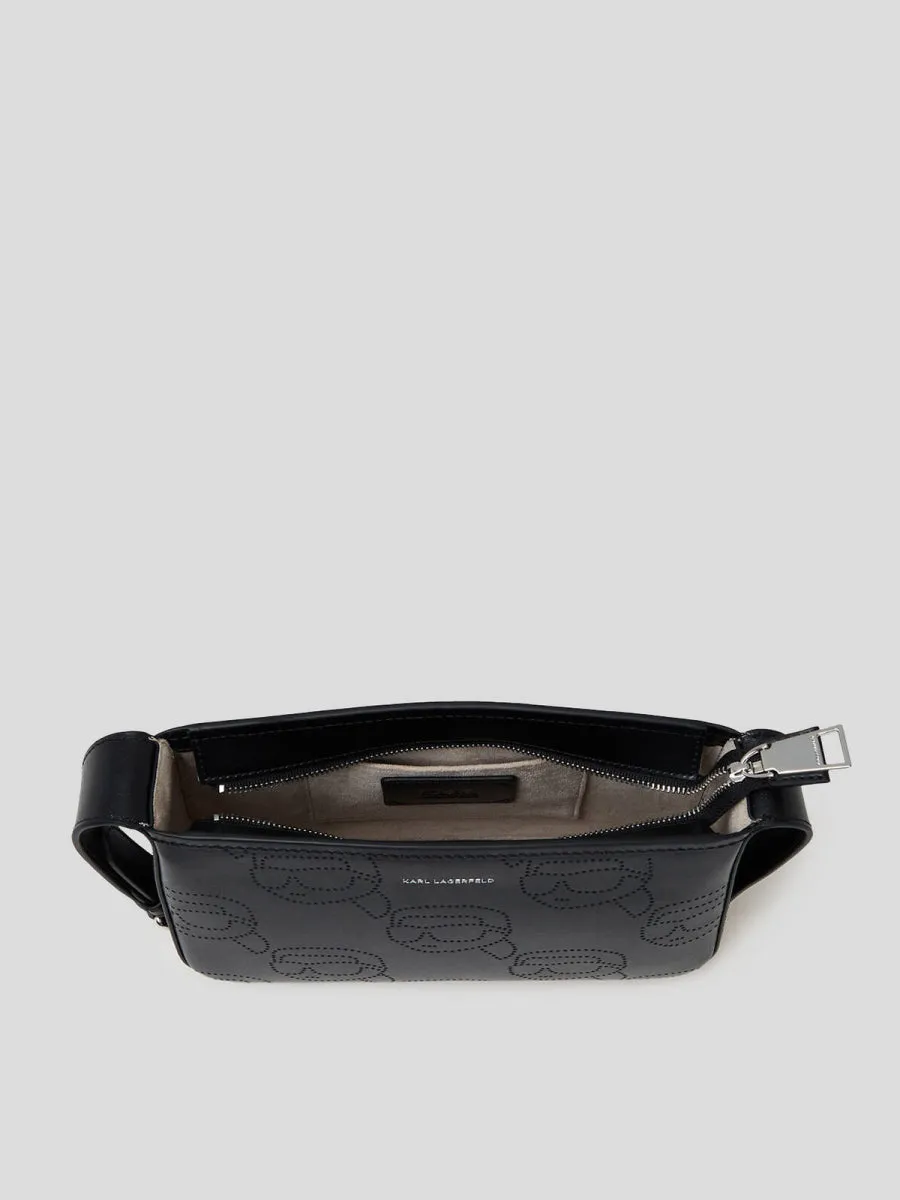 K/IKONIK PERFORATED SHOULDER BAG