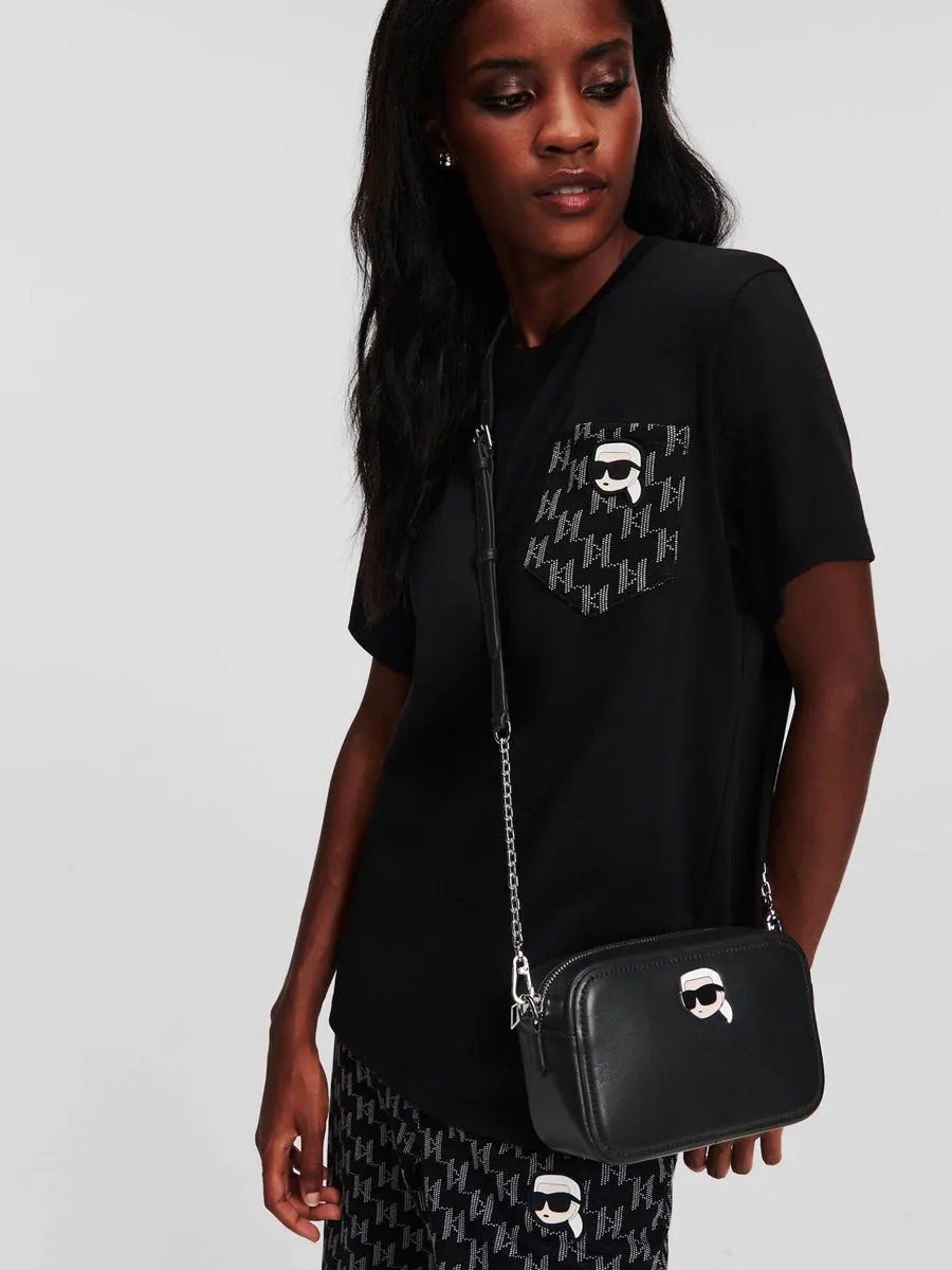 K/IKONIK PIN LEATHER CAMERA BAG
