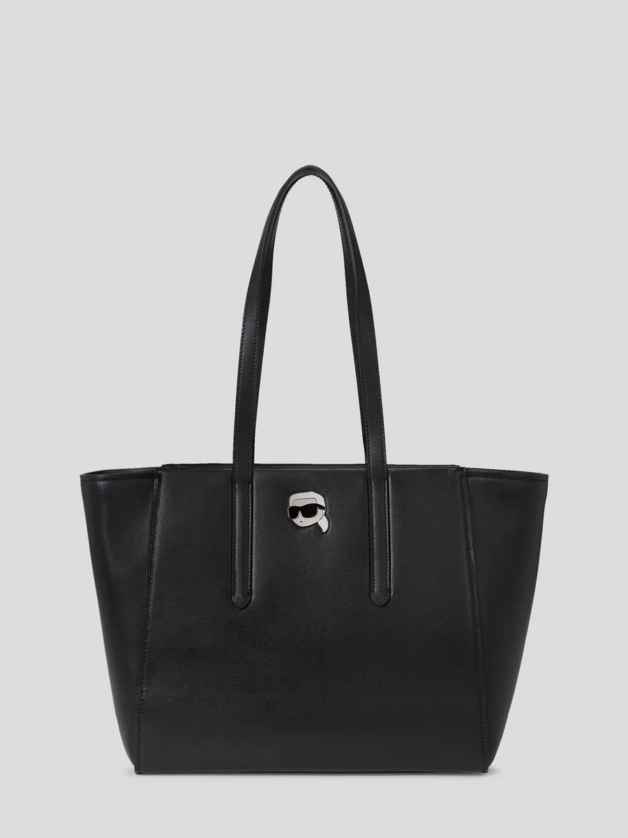 K/IKONIK PIN LEATHER TOTE BAG