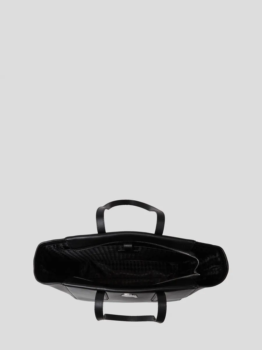 K/IKONIK PIN LEATHER TOTE BAG