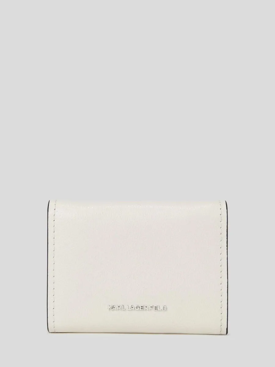 K/IKONIK PIN SMALL LEATHER WALLET