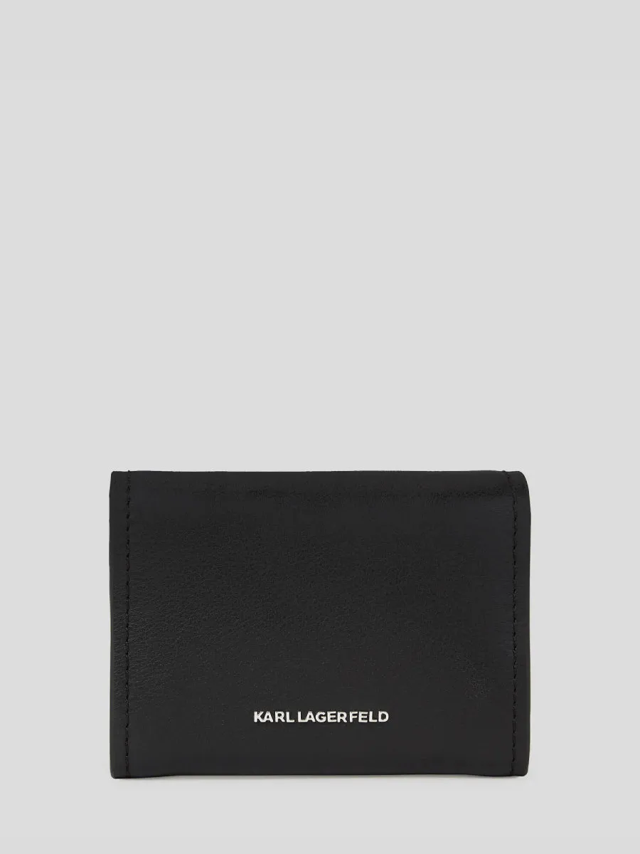 K/IKONIK PIN SMALL LEATHER WALLET