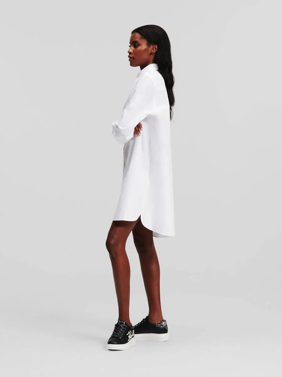 K/IKONIK RHINESTONE TUNIC SHIRT
