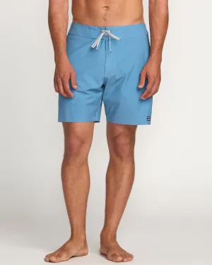 Kirra Pro Performance 18" Boardshorts - Carolina Blue Billabong