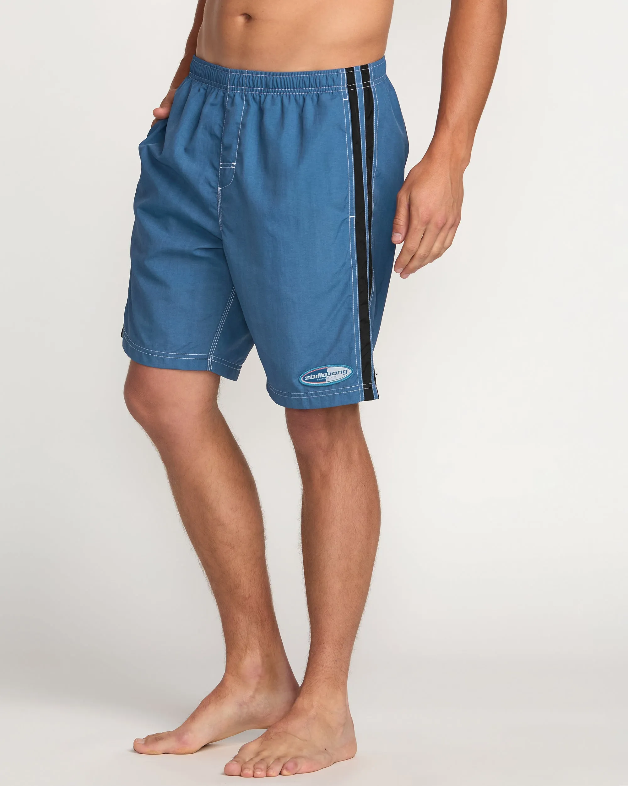 Kirra Throw On Laybacks 19' Trunks - Deep Blue Billabong