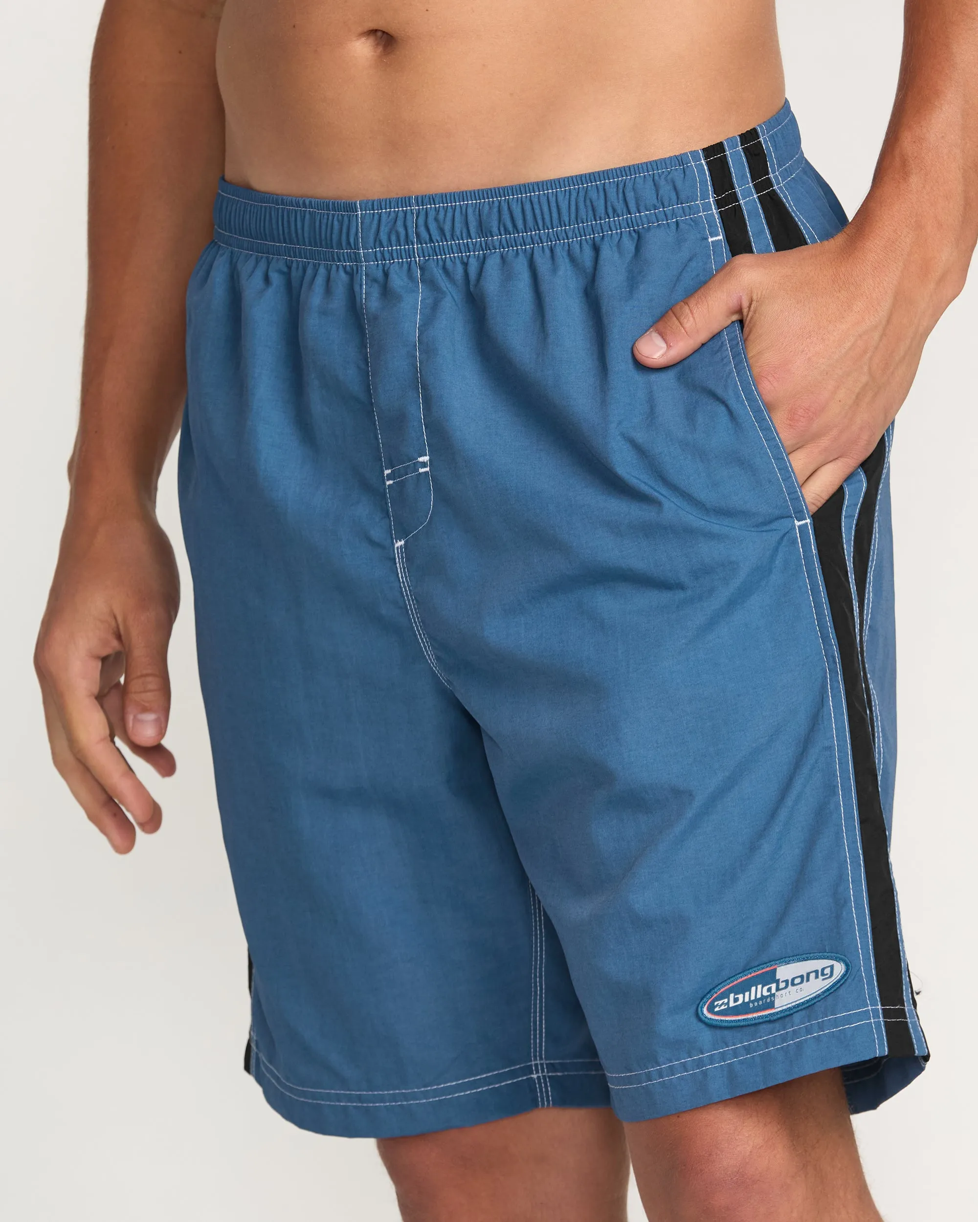 Kirra Throw On Laybacks 19' Trunks - Deep Blue Billabong
