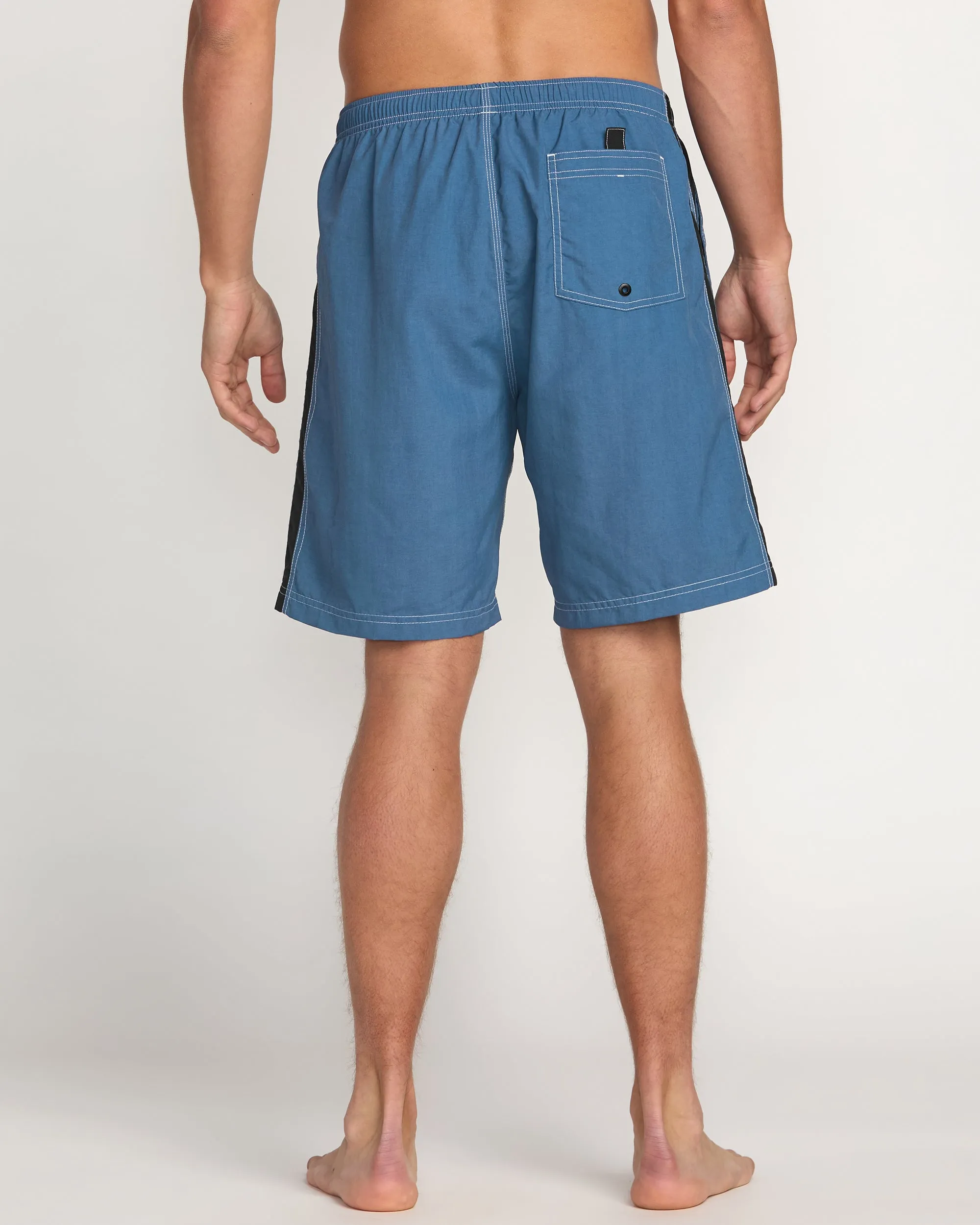 Kirra Throw On Laybacks 19' Trunks - Deep Blue Billabong