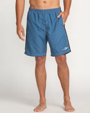 Kirra Throw On Laybacks 19' Trunks - Deep Blue Billabong