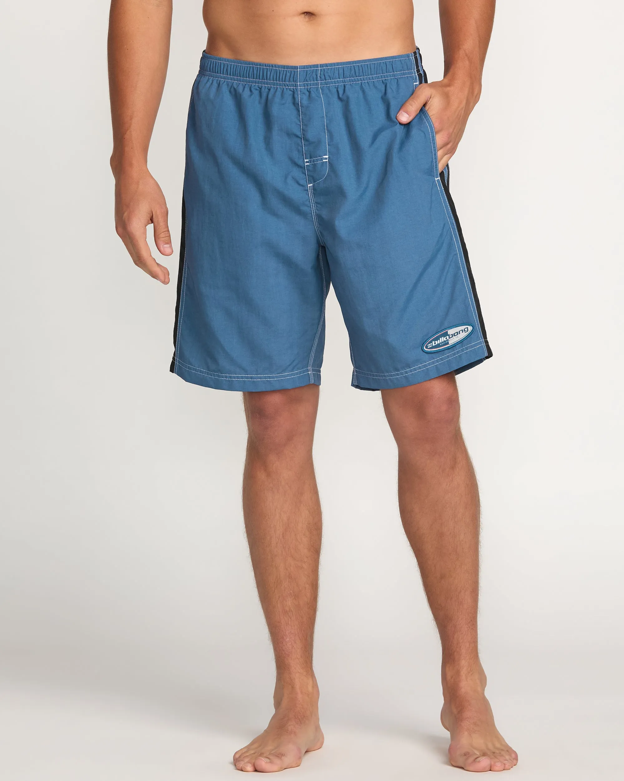 Kirra Throw On Laybacks 19' Trunks - Deep Blue Billabong