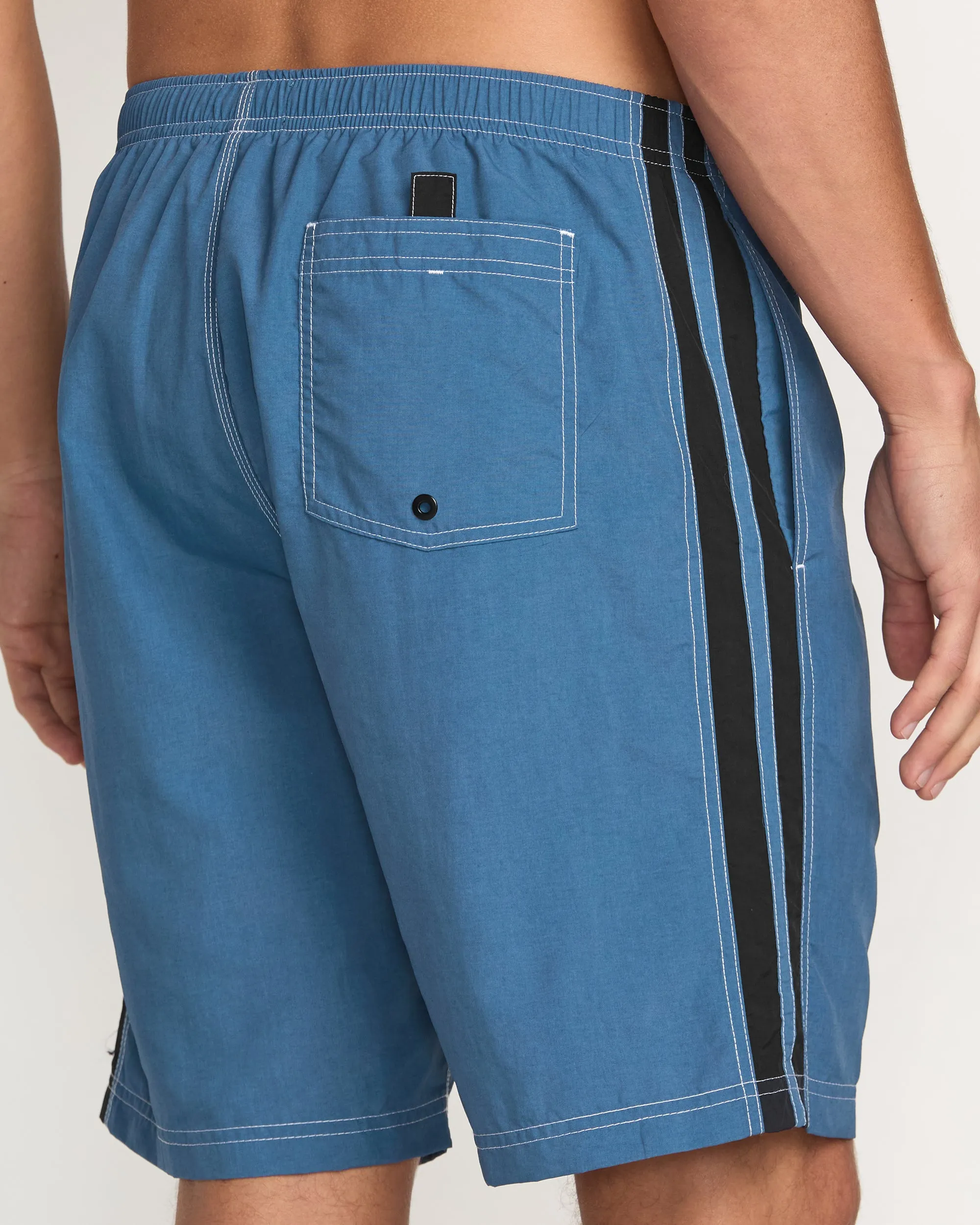 Kirra Throw On Laybacks 19' Trunks - Deep Blue Billabong
