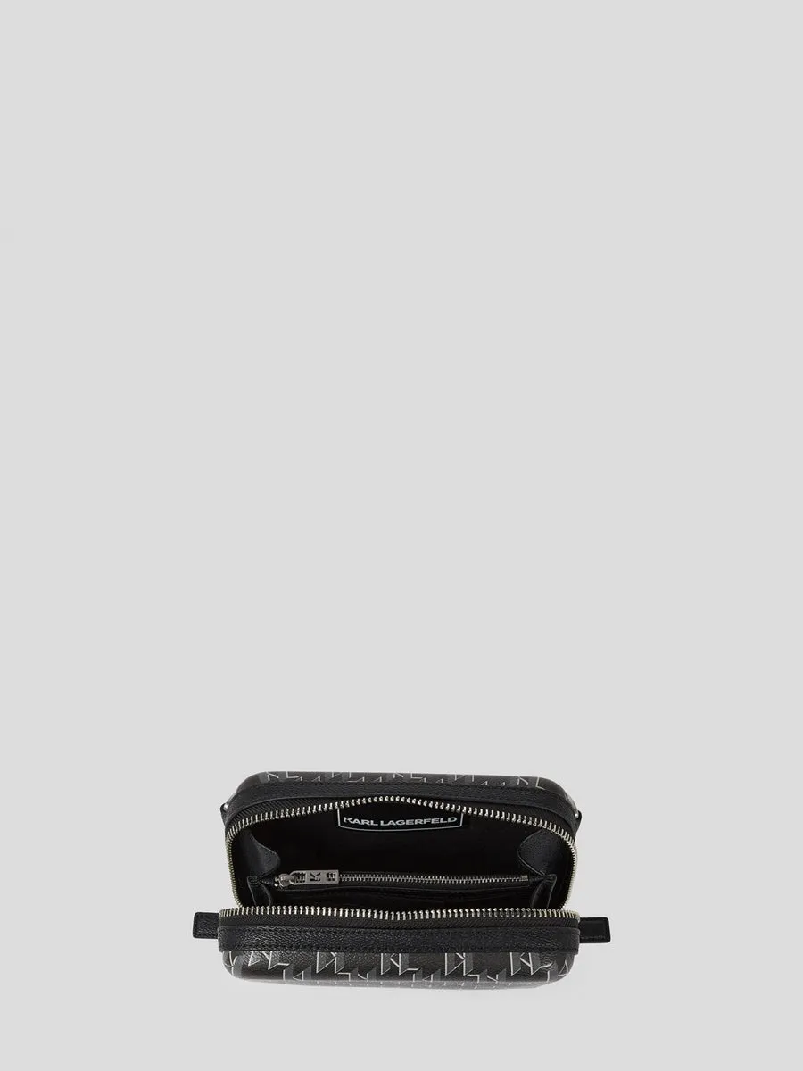K/KASE MONOGRAM CROSSBODY BAG