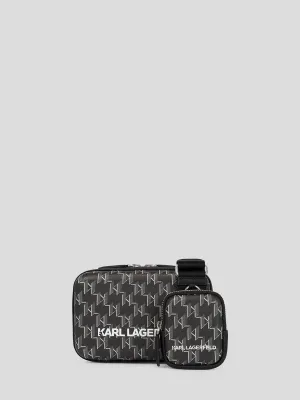 K/KASE MONOGRAM CROSSBODY BAG