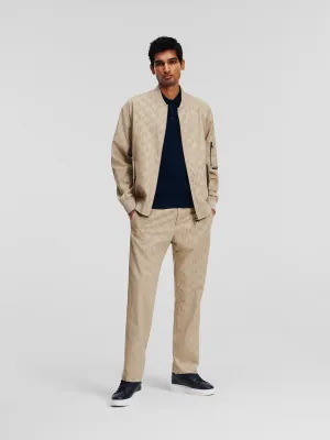 KL MONOGRAM BOMBER JACKET HANDPICKED BY HUN KIM